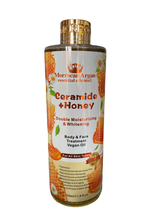 Morrocan Argan Essential Oils 6in1 Ceramide + Honey