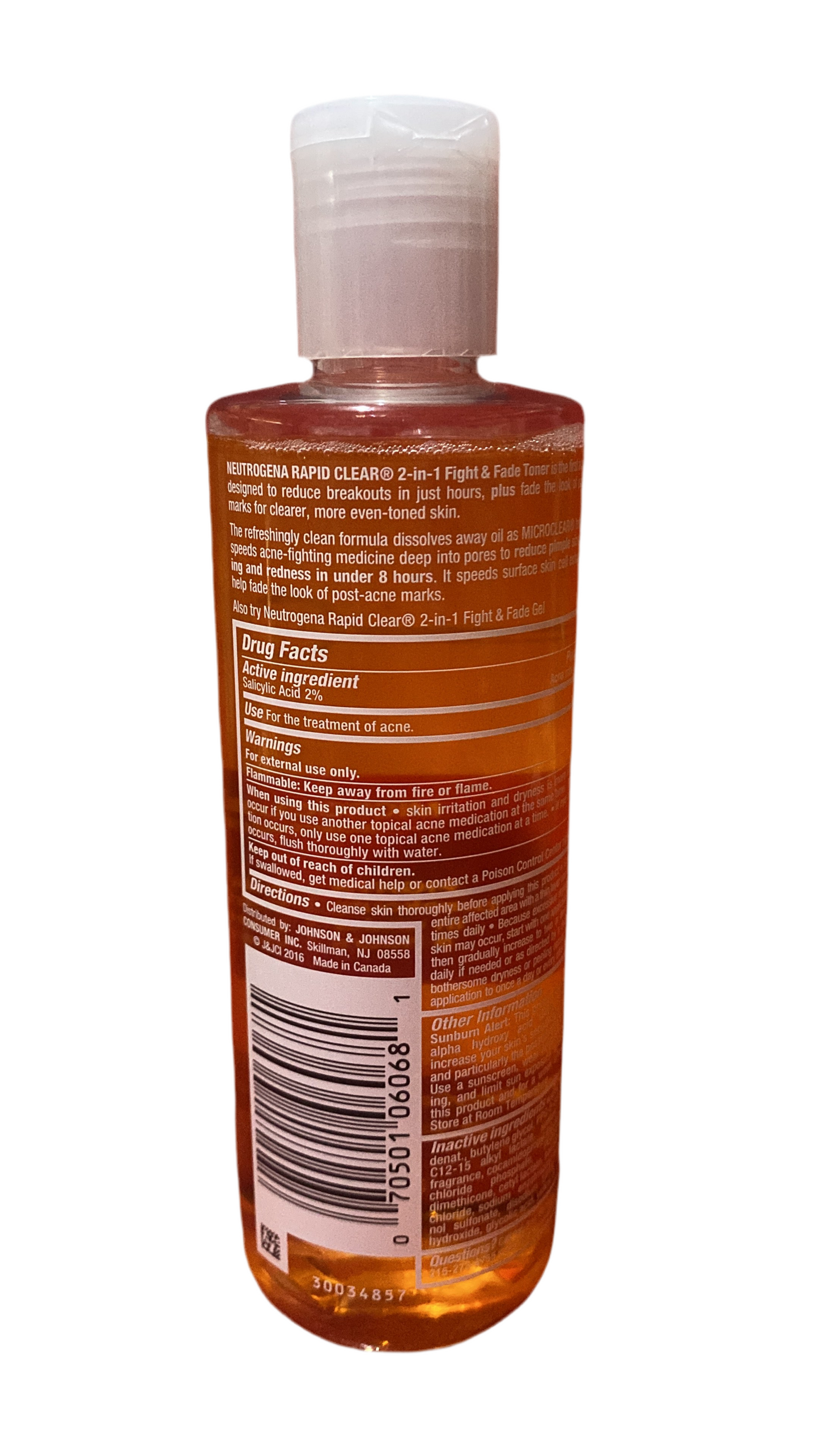 Neutrogena Rapid Clear 2 in 1 Face Toner