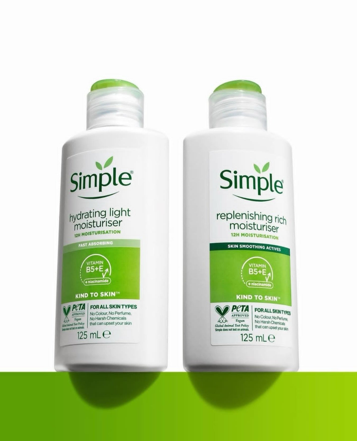 Simple Hydrating Light/Replenishing Rich Moisturiser